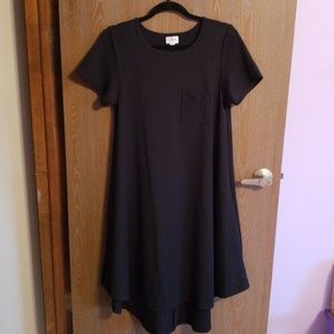 Solid black Lularoe Carly